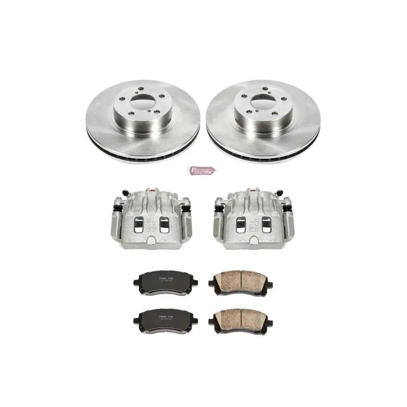 Power Stop 98-02 Subaru Forester Front Autospecialty Brake Kit w/Calipers Special Offer