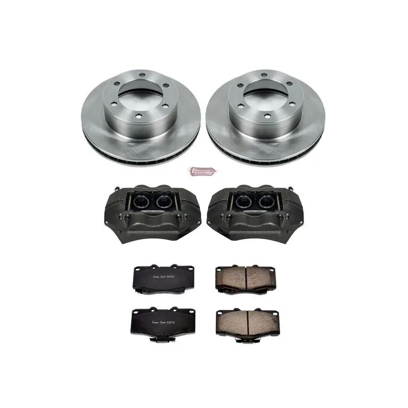 Power Stop 95-04 Toyota Tacoma Front Autospecialty Brake Kit w/Calipers Instant Buy