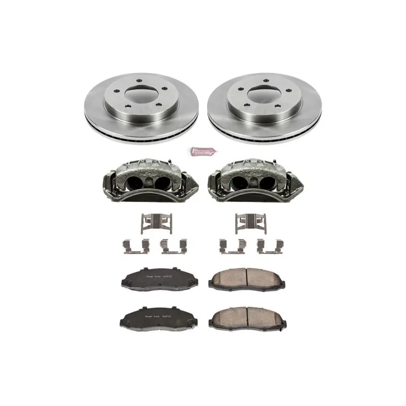 Power Stop 97-03 Ford F-150 Front Autospecialty Brake Kit w/Calipers Top Pick