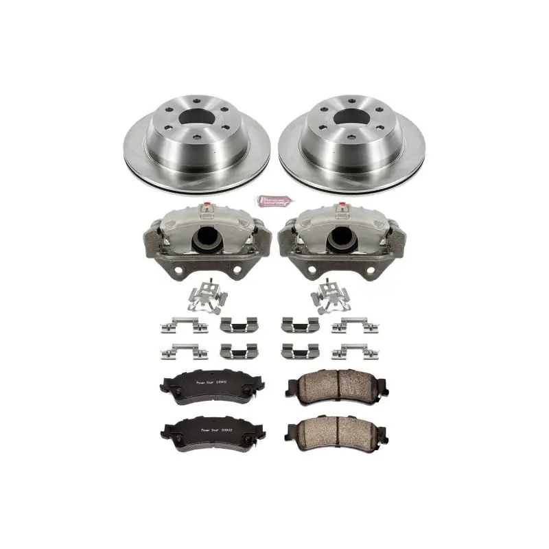 Low Price Power Stop 03-06 Chevrolet Silverado 1500 Rear Autospecialty Brake Kit w/Calipers