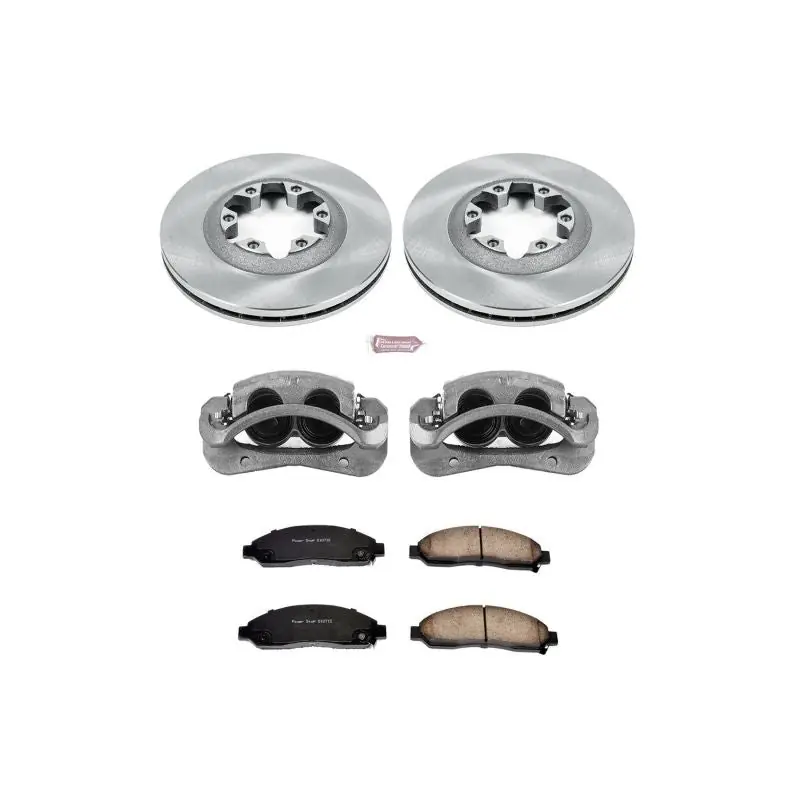 Power Stop 04-08 Chevrolet Colorado Front Autospecialty Brake Kit w/Calipers Affordable