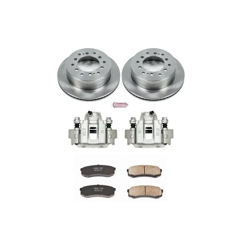 Power Stop 03-09 Toyota 4Runner Rear Autospecialty Brake Kit w/Calipers Free Returns