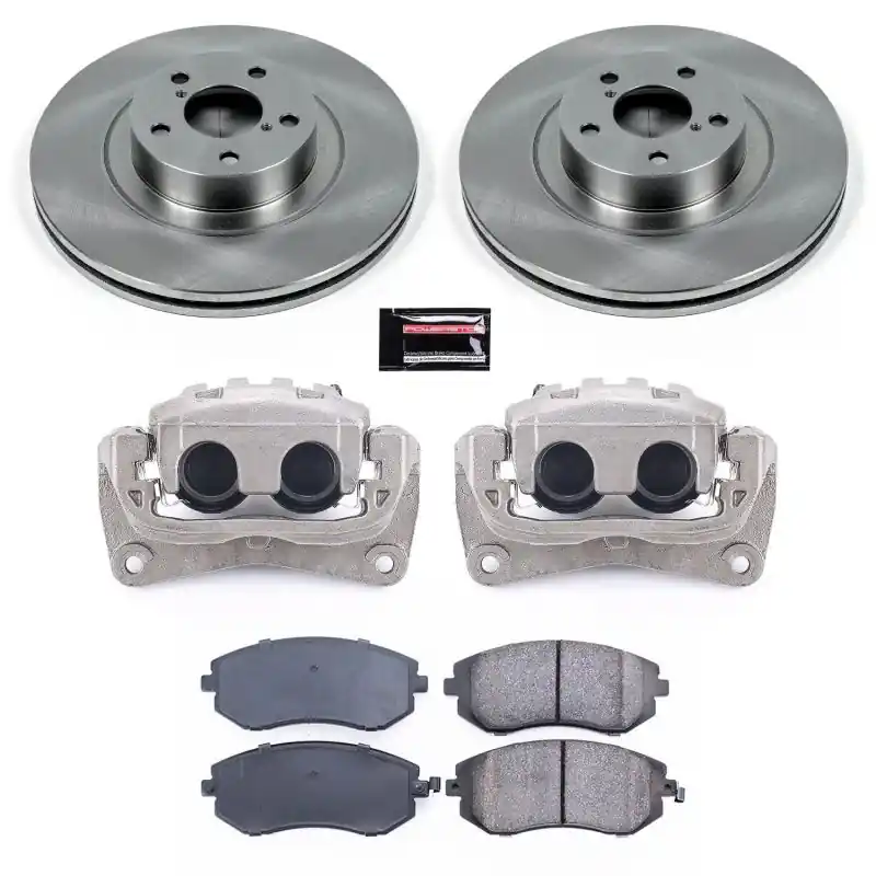Power Stop 04-06 Subaru Baja Front Autospecialty Brake Kit w/Calipers Best Seller