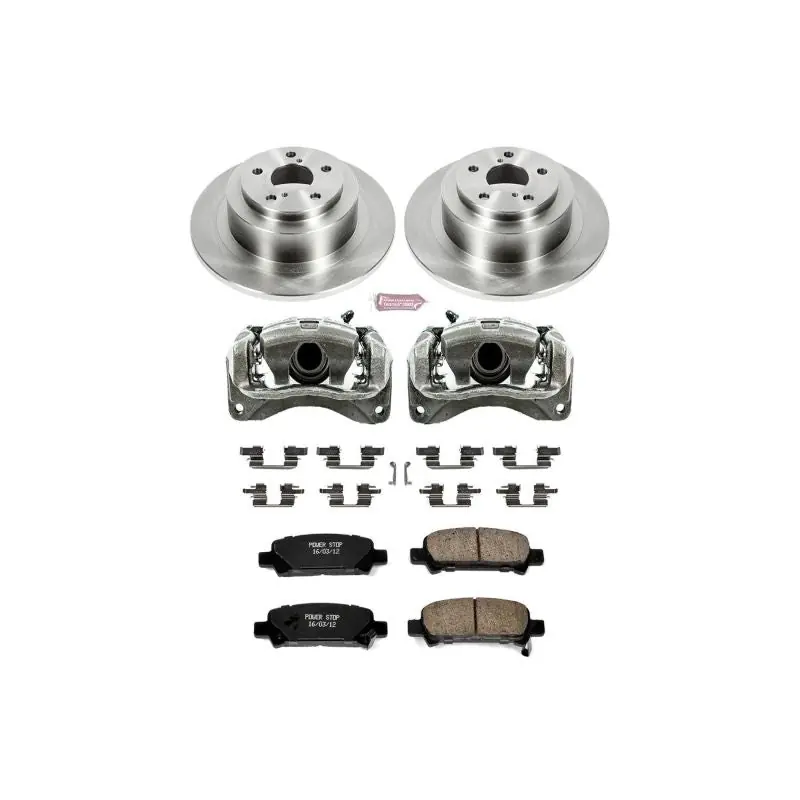 Hot Picks Power Stop 03-06 Subaru Baja Rear Autospecialty Brake Kit w/Calipers