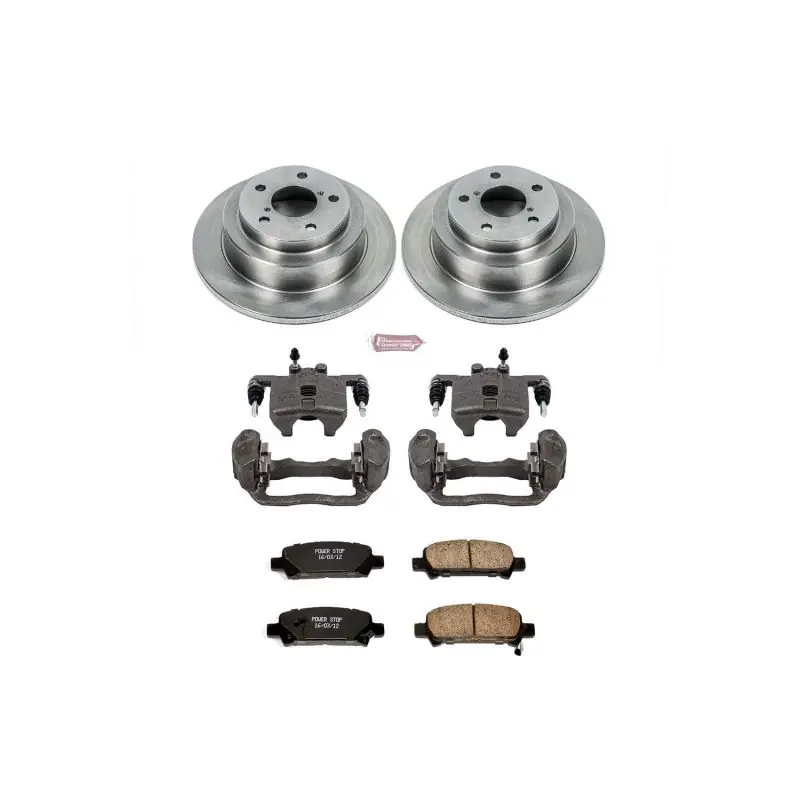 Next Day Delivery Power Stop 98-03 Subaru Forester Rear Autospecialty Brake Kit w/Calipers