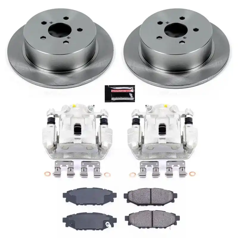 Seasonal Sale Power Stop 05-09 Subaru Legacy Rear Autospecialty Brake Kit w/Calipers