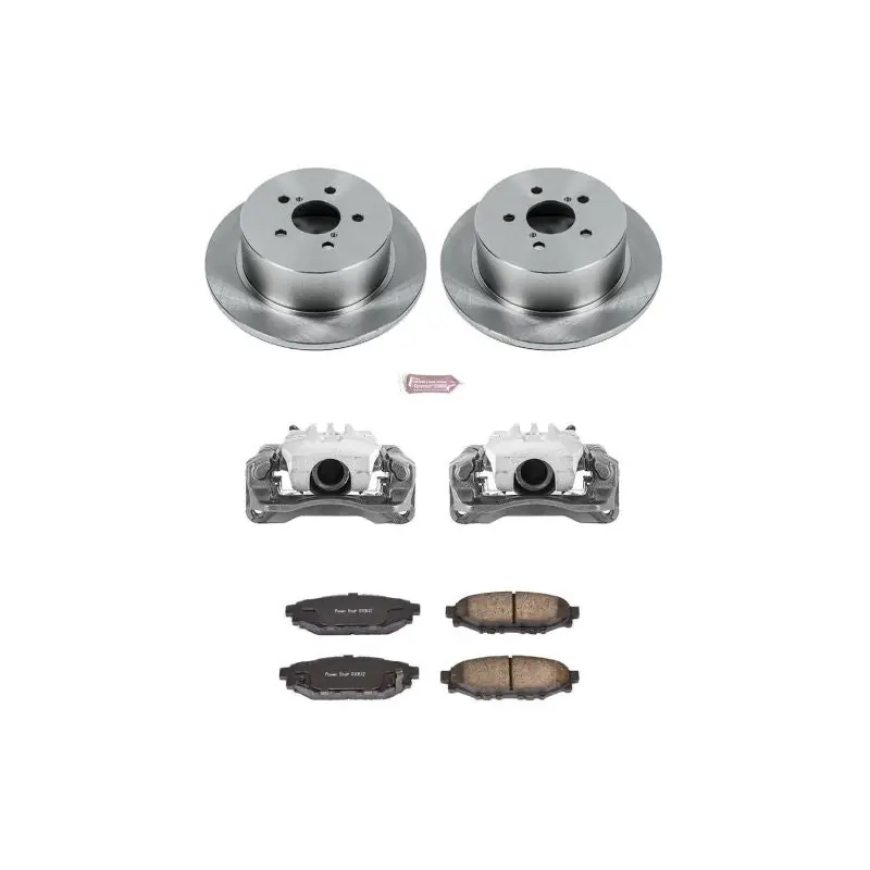 Power Stop 06-09 Subaru Legacy Rear Autospecialty Brake Kit w/Calipers Exclusive Offer