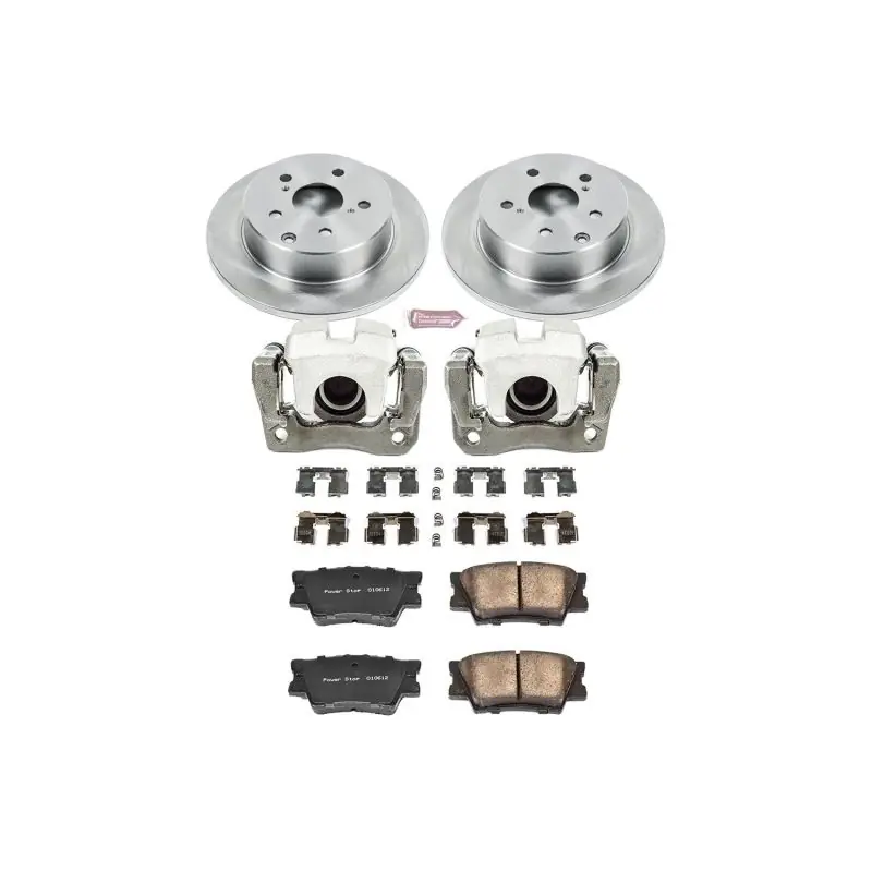 Power Stop 10-12 Lexus HS250h Rear Autospecialty Brake Kit w/Calipers Exclusive