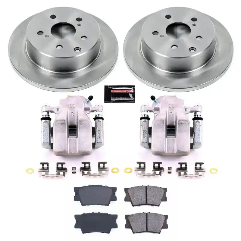 Power Stop 11-18 Toyota RAV4 Rear Autospecialty Brake Kit w/Calipers Fan Favorite