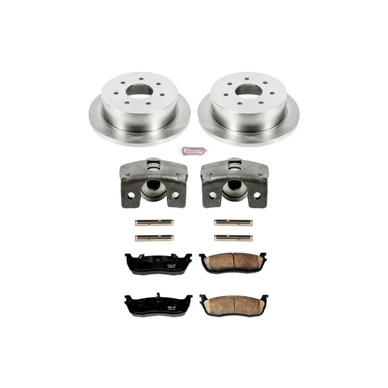 Power Stop 00-03 Ford F-150 Rear Autospecialty Brake Kit w/Calipers Exclusive