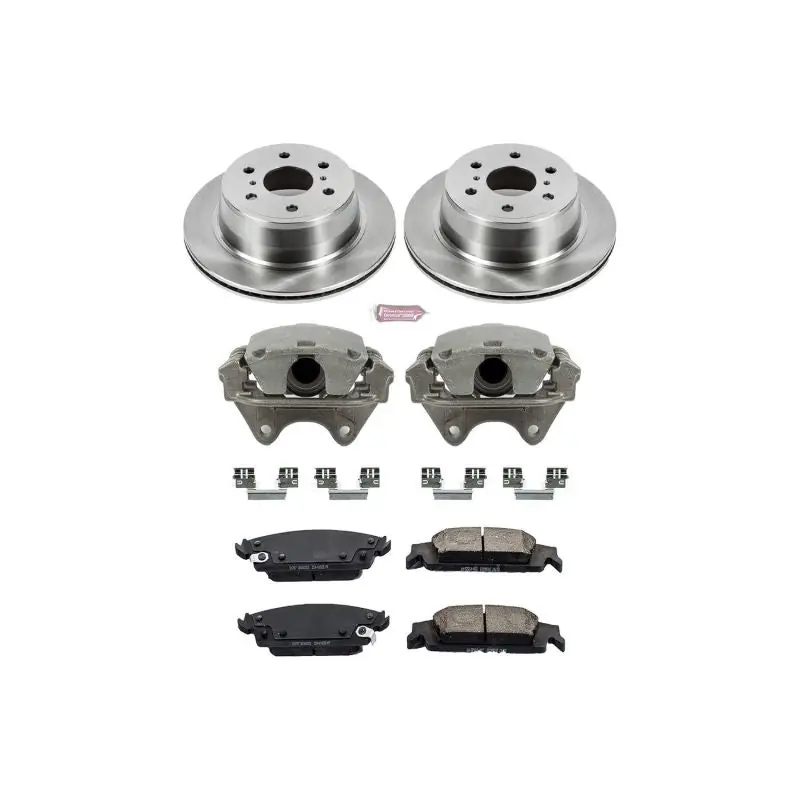 Same Day Shipping Power Stop 15-19 Cadillac Escalade Rear Autospecialty Brake Kit w/Calipers