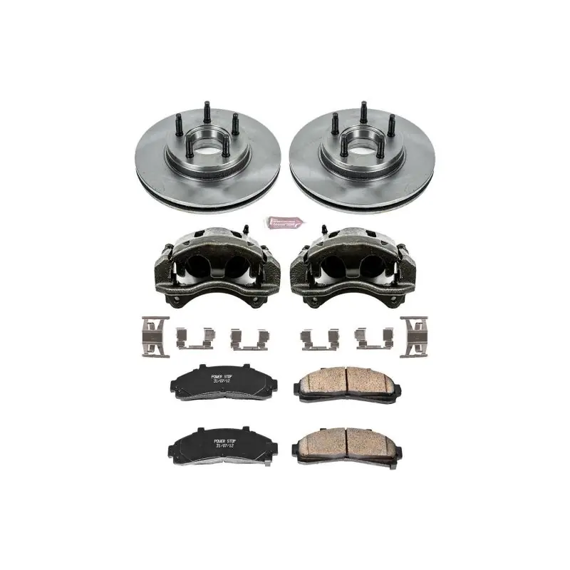 Power Stop 95-97 Ford Ranger Front Autospecialty Brake Kit w/Calipers Instant Buy