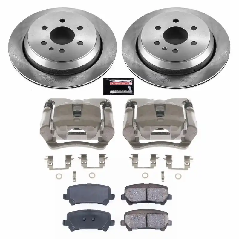 Power Stop 19-15 Chevrolet Colorado Rear Autospecialty Brake Kit w/Calipers Special Discount