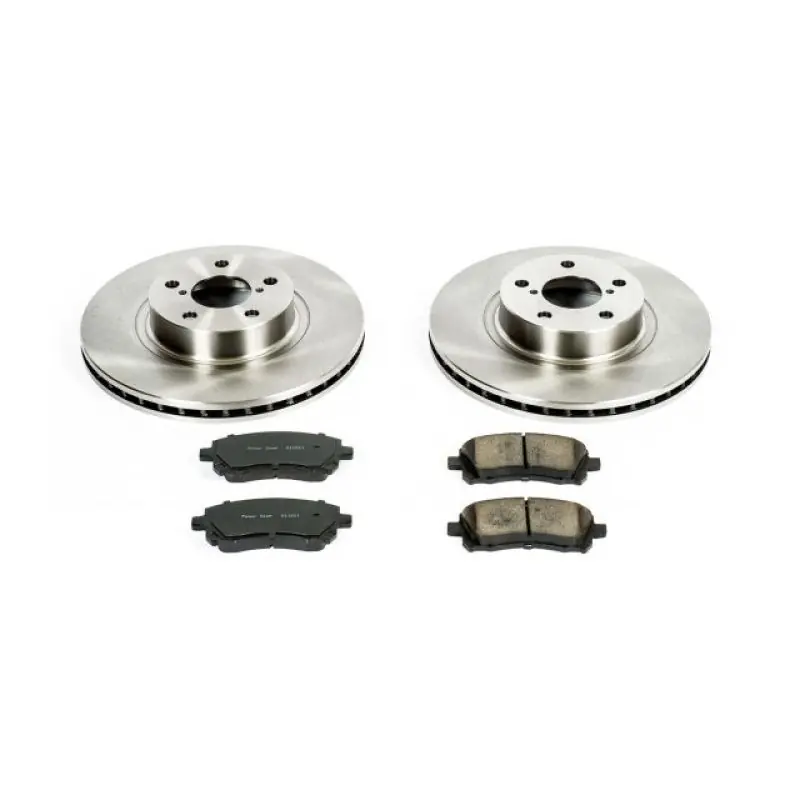 Crafted Power Stop 98-02 Subaru Forester Front Autospecialty Brake Kit