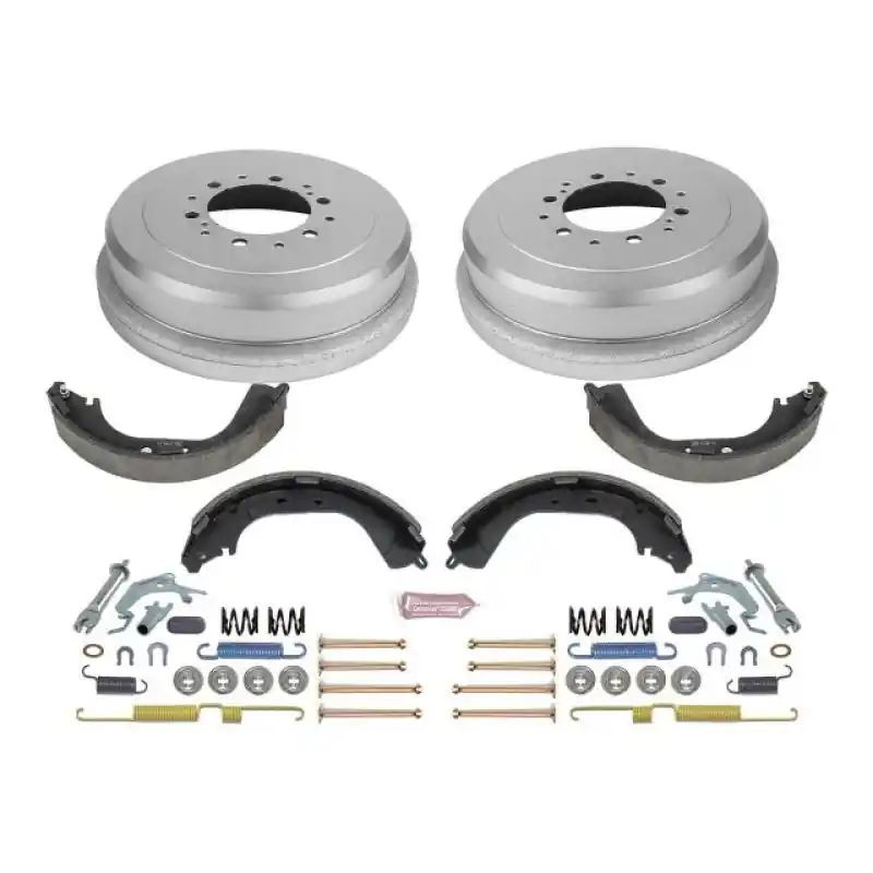 Free Returns Power Stop 98-02 Toyota Tacoma 2WD Rear Autospecialty Drum Kit