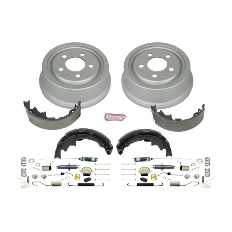 Time-Limited Power Stop 01-06 Jeep Wrangler Rear Autospecialty Drum Kit