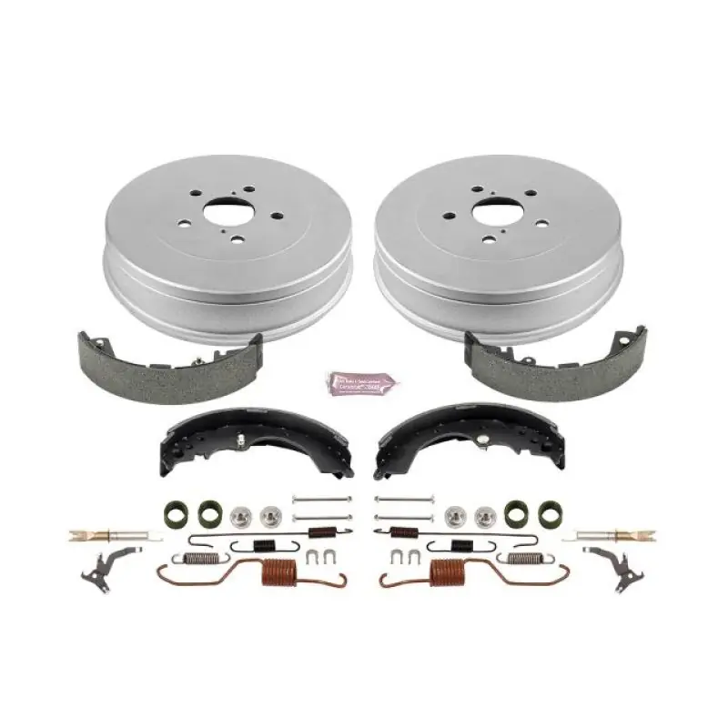 Premium Power Stop 05-15 Toyota Tacoma Rear Autospecialty Drum Kit