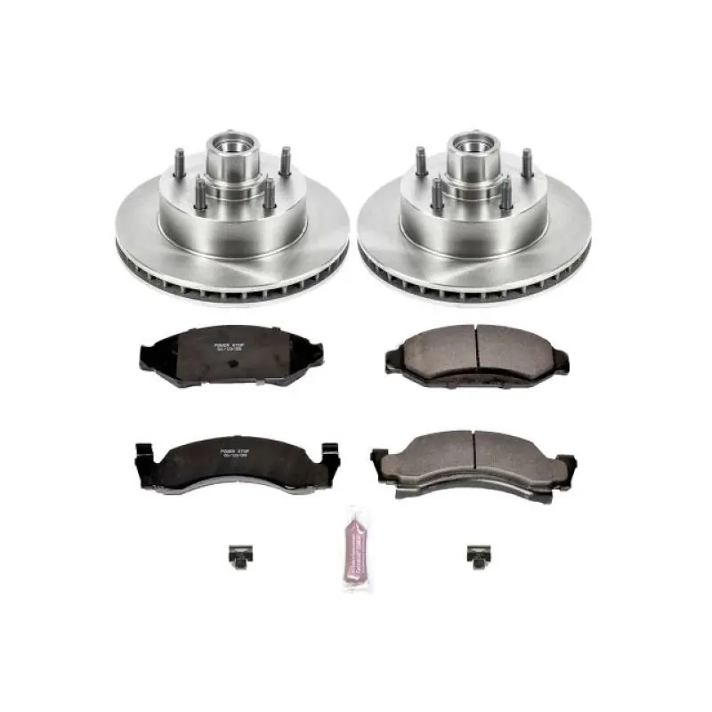 Power Stop 87-93 Ford E-150 Front Autospecialty Brake Kit Money Back Guarantee