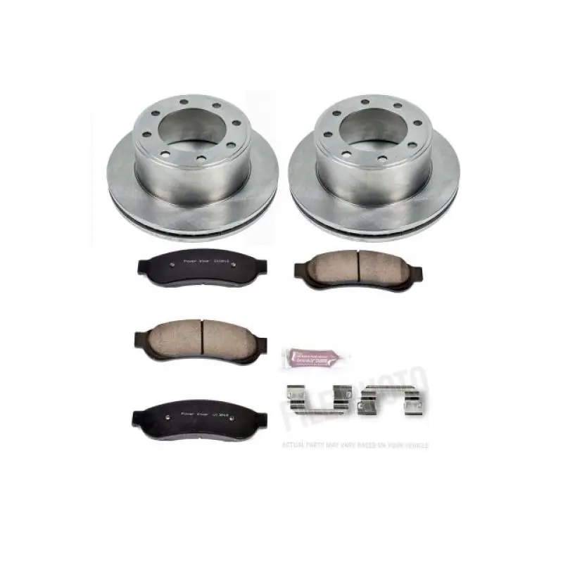 Holiday Sale Power Stop 07-10 Ford F-250 Super Duty Rear Autospecialty Brake Kit