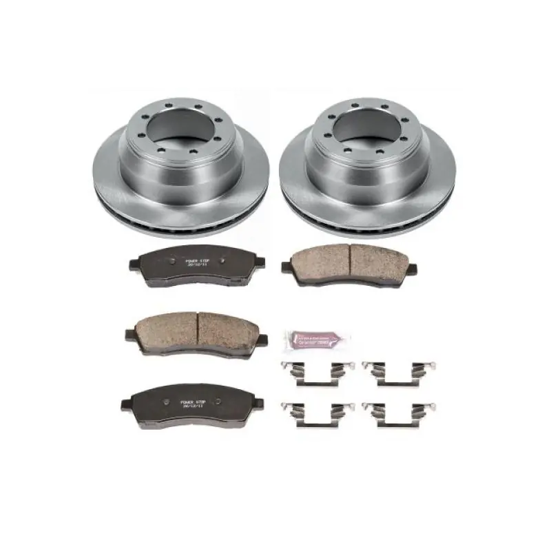 Power Stop 99-04 Ford F-350 Super Duty Rear Autospecialty Brake Kit Modern