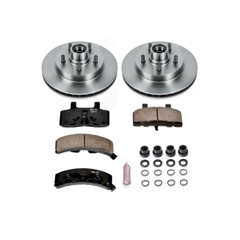 Power Stop 95-99 Chevrolet C1500 Front Autospecialty Brake Kit Trusted Brand