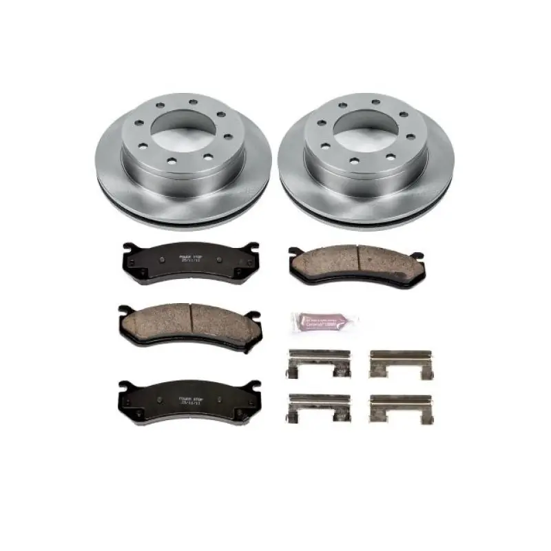 Power Stop 01-03 Chevrolet Silverado 1500 HD Rear Autospecialty Brake Kit Free Shipping