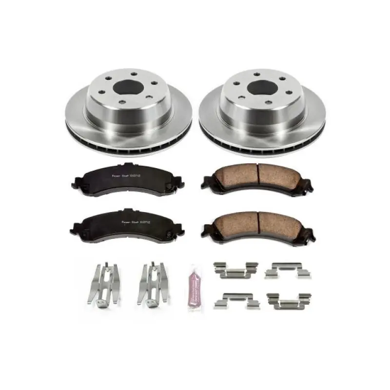 Direct From Factory Power Stop 02-06 Cadillac Escalade Rear Autospecialty Brake Kit