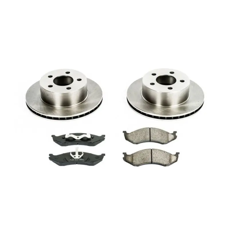 Power Stop 90-99 Jeep Cherokee Front Autospecialty Brake Kit Price Cut