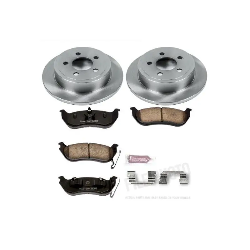 Best Choice Power Stop 03-07 Jeep Liberty Rear Autospecialty Brake Kit