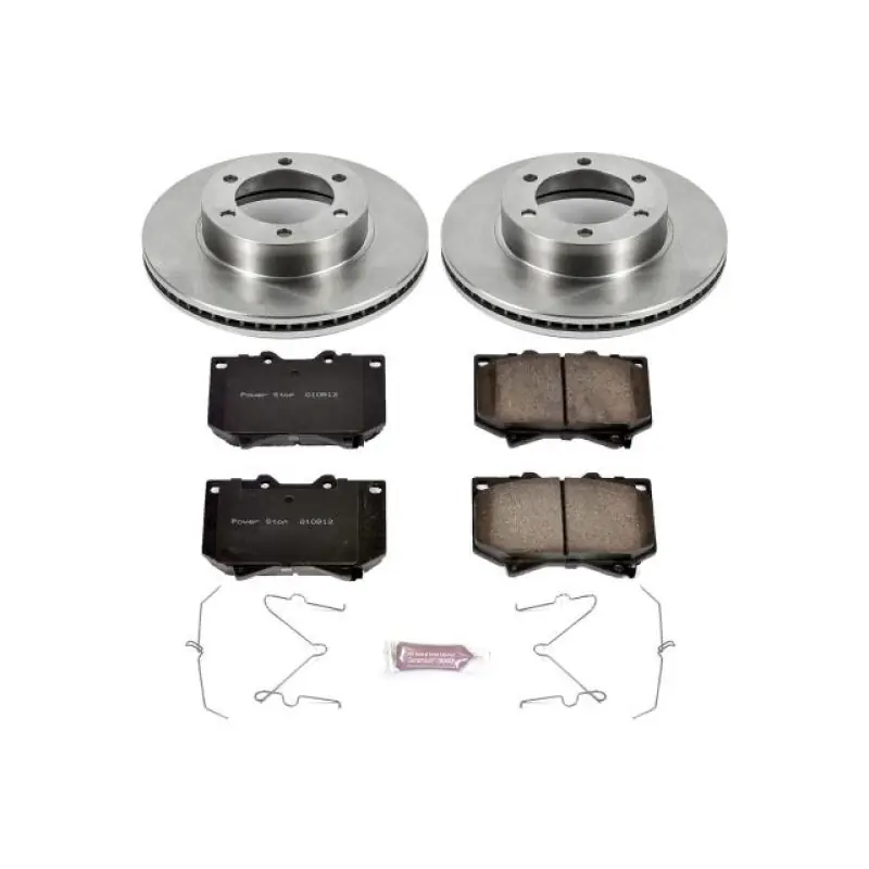 Power Stop 01-02 Toyota Sequoia Front Autospecialty Brake Kit Reduced Price