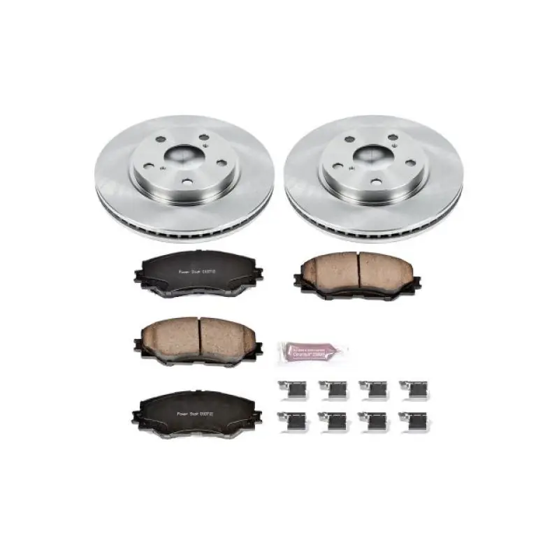 Latest Power Stop 10-12 Lexus HS250h Front Autospecialty Brake Kit