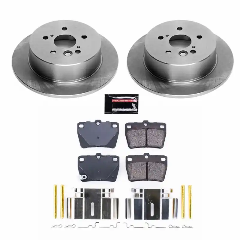Express Delivery Power Stop 04-05 Toyota RAV4 Rear Autospecialty Brake Kit