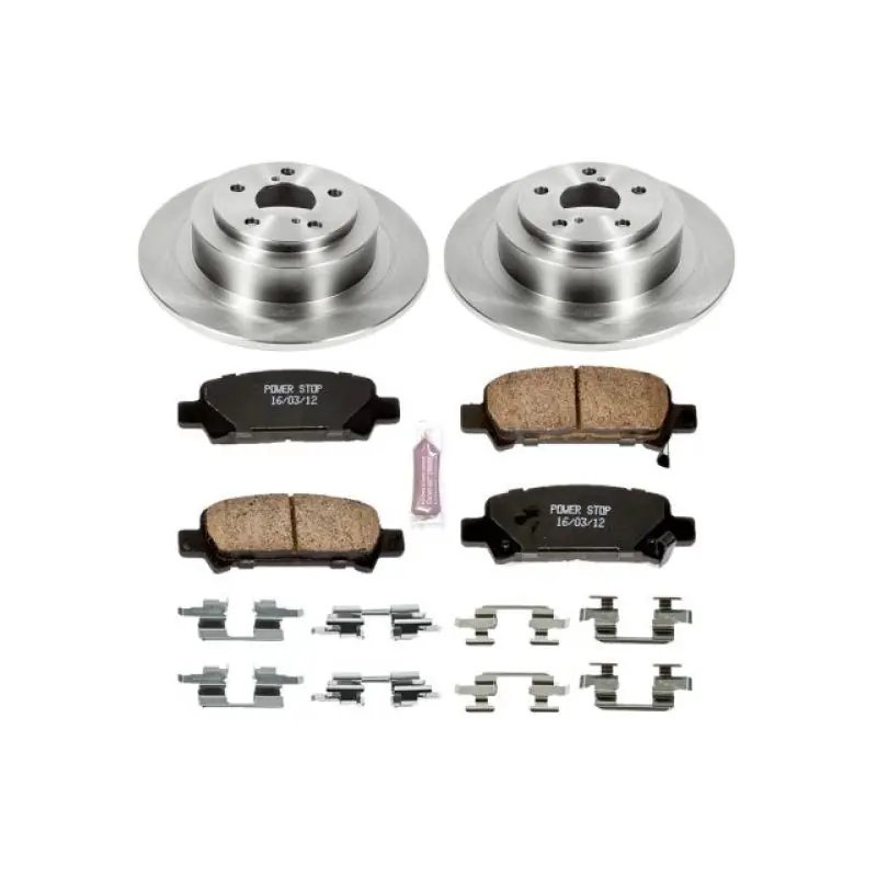 Power Stop 03-06 Subaru Baja Rear Autospecialty Brake Kit Fresh Stock