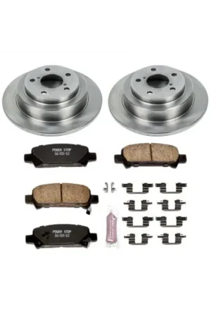 Trusted Brand Power Stop 98-03 Subaru Forester Rear Autospecialty Brake Kit