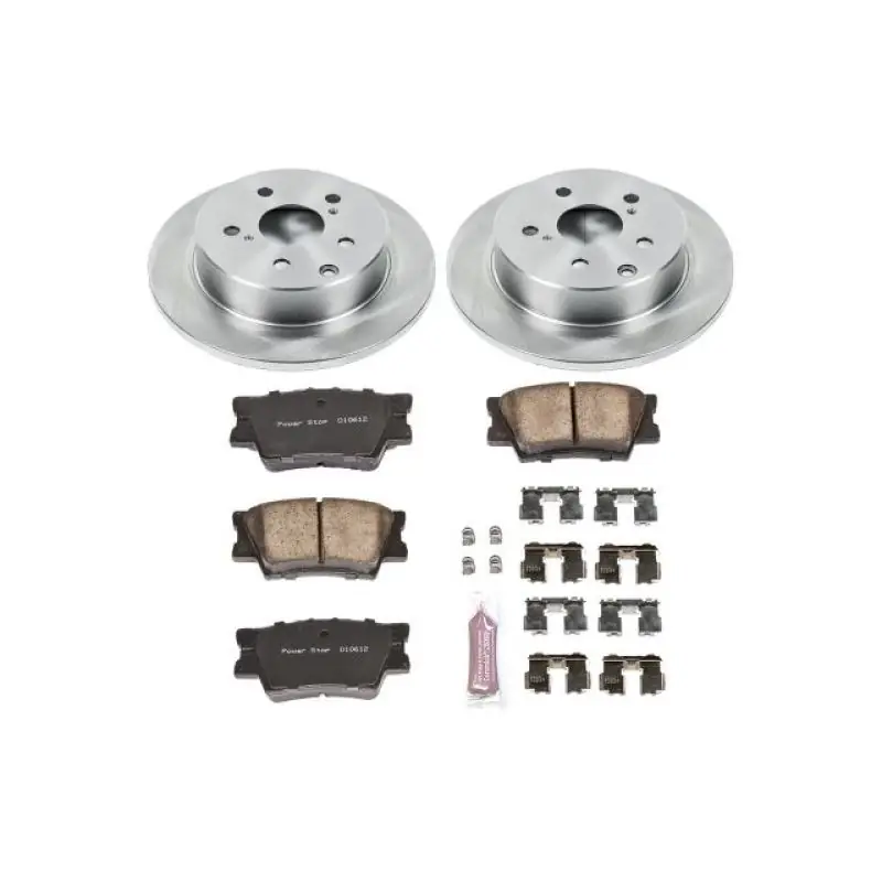 Power Stop 10-12 Lexus HS250h Rear Autospecialty Brake Kit Hassle-Free Returns