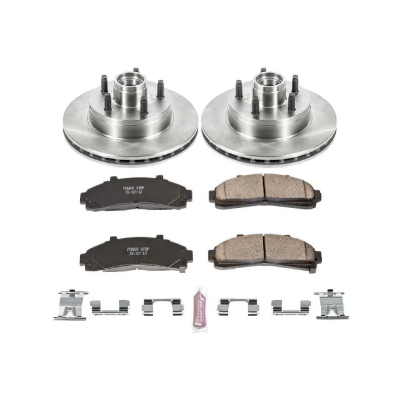 Direct From Manufacturer Power Stop 95-97 Ford Ranger Front Autospecialty Brake Kit