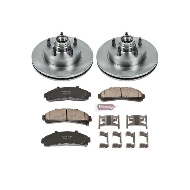 Power Stop 98-02 Ford Ranger Front Autospecialty Brake Kit Genuine