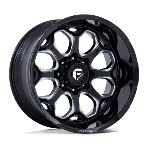 D862 22X10 8X180 G-BLK MILL -18MM Special Offer