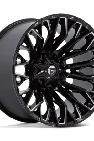 Budget D865 22X12 8X170 G-BLK MILL -44MM