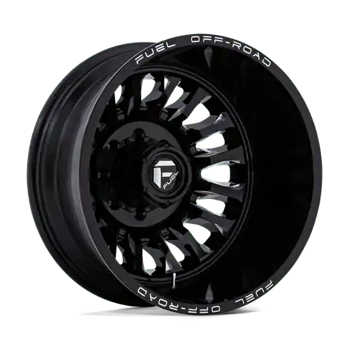 D868 22X8.25 8X210 G-BLK-MILL -227MM Brand New