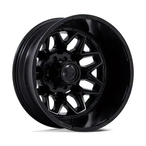 D871 22X8.25 8X200 BLK-OUT -201MM Secure Checkout