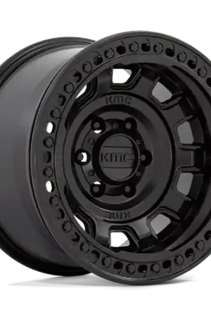 Weekend Sale KM236 17X9 6X5.5 S-BLK -15MM