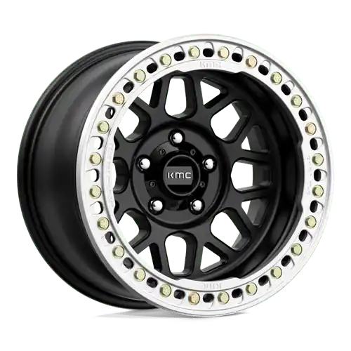 Worldwide Shipping KM235 17X8.5 6X6.5 S-BLK 00MM