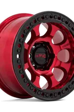 Buy Online KM237 17X8.5 6X135 C-RED-BLK-RG 0MM