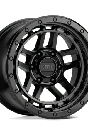 Warranty Included KM540 17X9 6X5.5 S-BLK -12MM