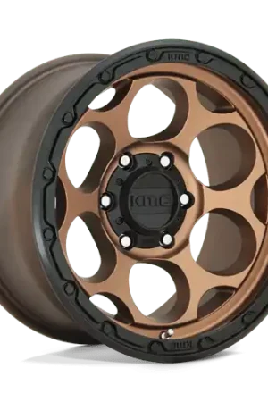 Brand New KM541 17X8.5 5X5.0 M-BRZ BLK LP 18MM