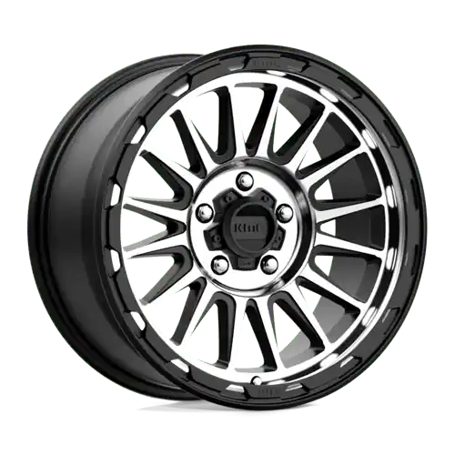 Hot Deal KM542 18X9 5X5.0 S-BLK MACH 18MM