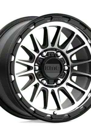 Top Rated KM542 17X9 6X135 S-BLK MACH 18MM