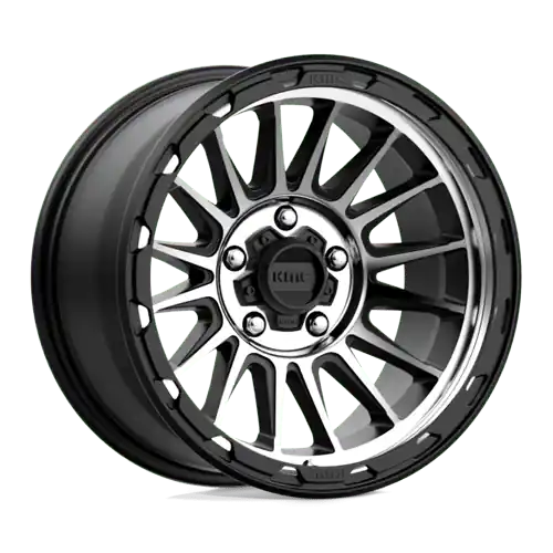 KM542 17X9 5X5.0 S-BLK MACH -12MM Best Seller