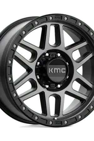 Warranty Included KM544 20X9 8X180 S-BLK GTCC 00MM